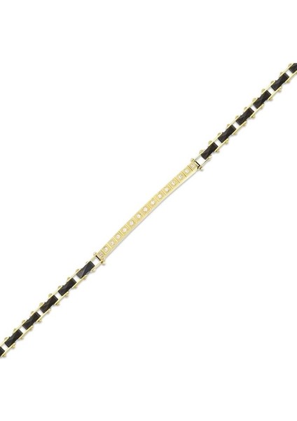 Tasarım Altın Erkek Bileklik - 14K - 10.55GR fiyatları