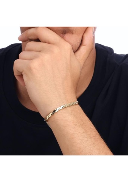 Altın Erkek Bileklik - 14K - 10.07GR