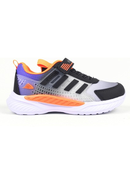 ND023 Buz Turuncu Cırt Cırtlı Erkek Çocuk Spor Ayakkabı