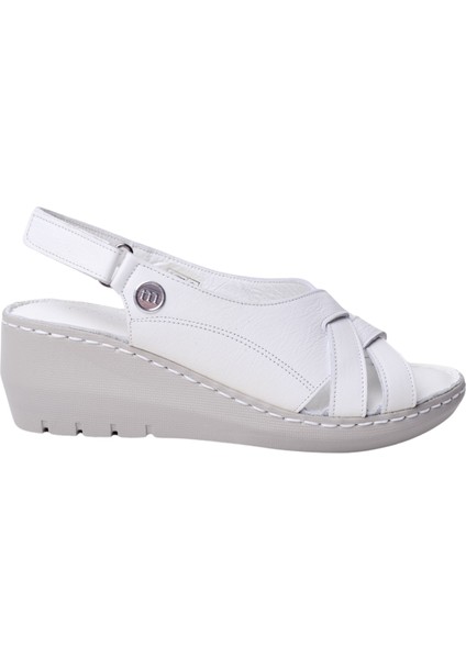 Kadın Deri Dolgu Topuk Sandalet D25YS-2510