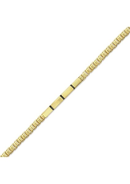 Altın Erkek Bileklik - 14K - 13.85GR