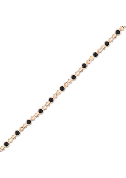 Tasarım Altın Erkek Bileklik - 14K - 15.78GR