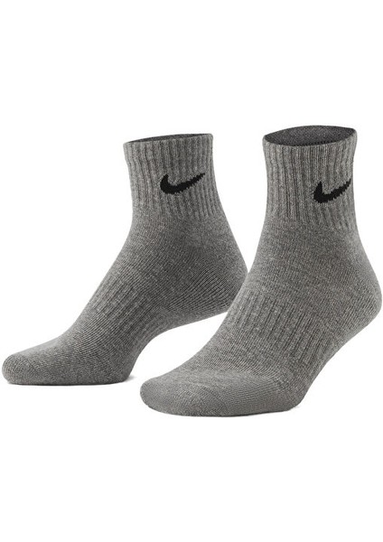 U Nk Everyday Cush Ankle 3pr Çorap SX7667-964 Renkli modelleri