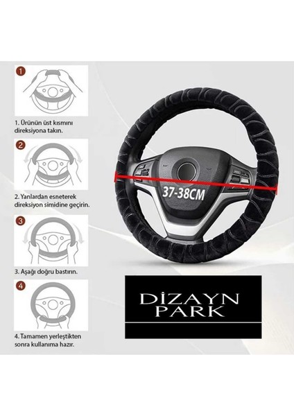 Gümüş Full Taşlı Geçirmeli Direksiyon Kılıfı fırsatları