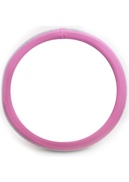 Taşlı Direksiyon Kılıfı Gümüş Elmas Pembe fiyatları