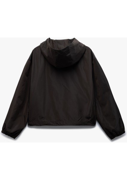 Kapüşonlu Uzun Kollu Şardonlu Fermuarlı Ceket fiyatları