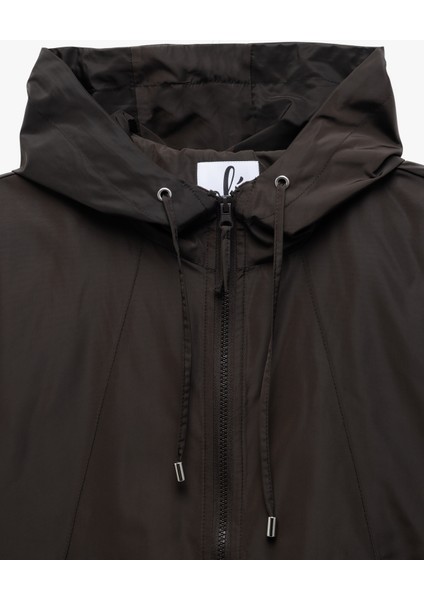 Kapüşonlu Uzun Kollu Şardonlu Fermuarlı Ceket modelleri