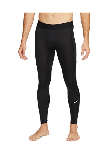 M Np Df Tight Erkek Antrenman Taytı FB7952-010 Siyah