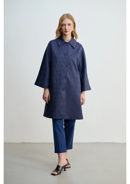 Monogram Kaftan - Lacivert fiyatları