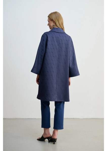 Monogram Kaftan - Lacivert fırsatları