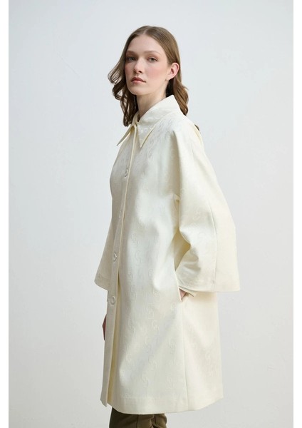 Monogram Kaftan - Ekru modelleri