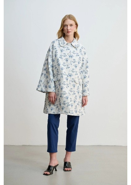 Jakar Desenli Kaftan - Mavi fiyatları