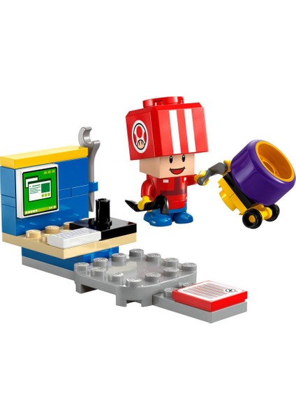 Super Mario 30702 Toad (Pit Crew)