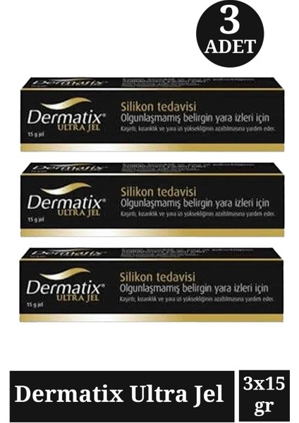 Ultra Jel 15 gr 3 Adet