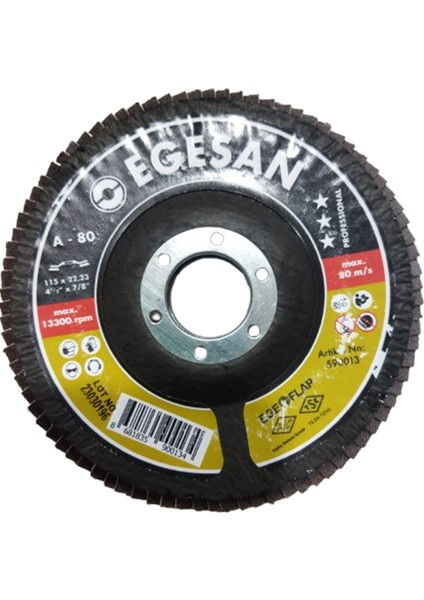 Kum Zımpara Diski -115X22.23MM -A80