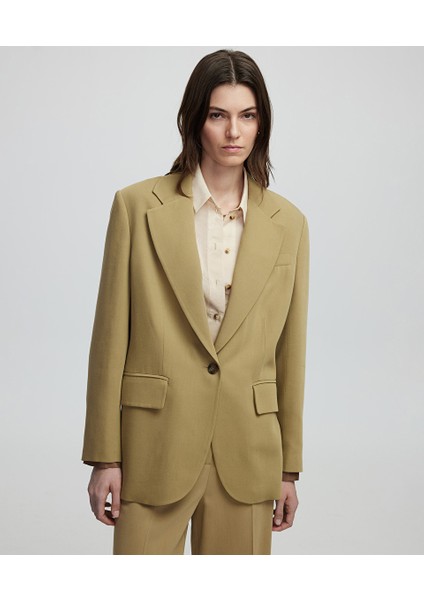 Vatkalı Uzun Blazer IS1250106011176 fiyatları