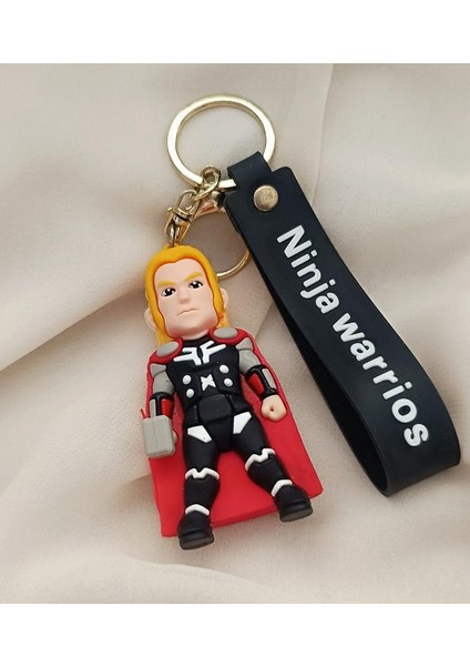 Anahtarlık Avengers Marvel Thor Silikon Anahtarlık Çanta Süsü Karakter Figür Oyuncak Aksesuar fiyatları