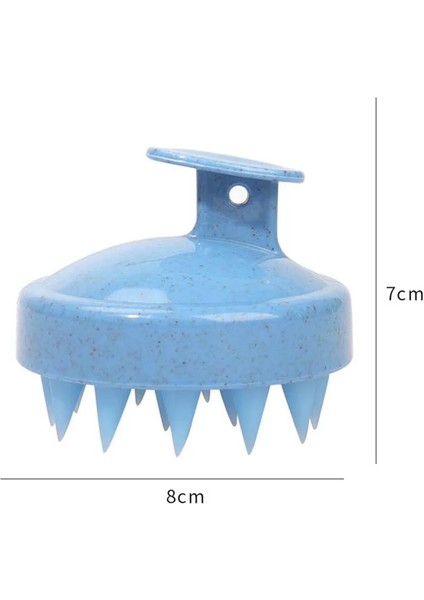 Blue2 Taşınabilir Silikon Şampuan Fırçası Yumuşak Saç Derisi Masaj Fırçası Saç Yıkama Tarak Duş Yıkama Banyo Fırçası Saç Bakımı Şekillendirici Aracı (Yurt Dışından) indirimleri