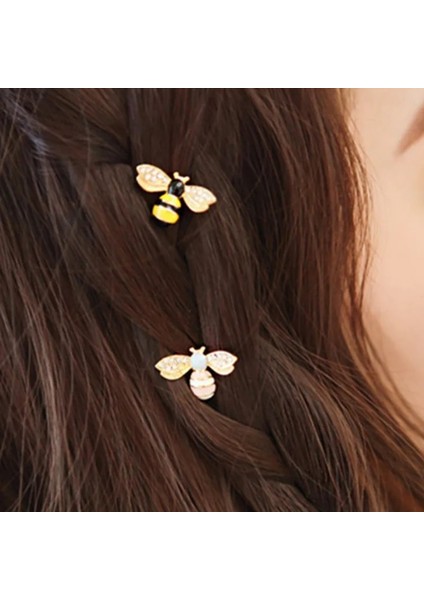 Stil 3 Kadın Moda Stil Kız Zarif Altın Arı Firkete Yan Klip Zarif Saç Klipleri Tokalarım Tatlı Şapkalar Saç Aksesuarları (Yurt Dışından) modelleri