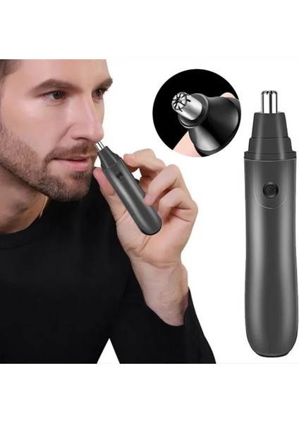 B Elektrikli Burun Kılı Düzeltici Erkekler Için USB Şarj Edilebilir Profesyonel Kaldırma Clipper Uygulama Tıraş Makinesi Burun Düzeltici (Yurt Dışından) fiyatları