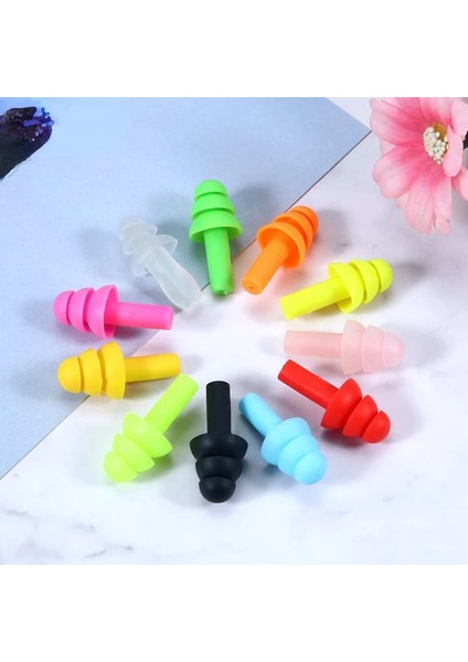 Torbalı Yeşil 1 Çift Su Geçirmez Yüzme Silikon Yüzmek Kulak Tıkacı Yetişkin Yüzücüler Için Çocuk Dalış Yumuşak Anti-Gürültü Kulak Plu (Yurt Dışından) modelleri