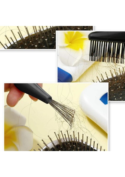 Tip2 Fırça Temizleme Aleti Aptal Tarzı Çalışma Hafif Tekrarlayan Fırça Kullanımı Temizleyici Rahat Tutuş Kullanışlı Benzersiz Tasarım Tarak Temizleyiciler (Yurt Dışından)
