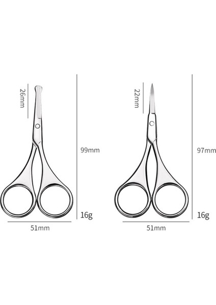 03 Yeni Yuvarlak Kafa Burun Saç Düzeltici Paslanmaz Çelik Kaş Burun Saç Makas Güvenlik Burun Saç Cımbız Manikür Yüz Makyaj Araçları (Yurt Dışından) modelleri