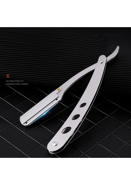 Siyah Retro Klasik Erkek Jilet Kuaförlük Berber Paslanmaz Çelik Keskin Katlanır Tıraş Makinesi Değiştirilebilir Bıçak Tutucu (Yurt Dışından) modelleri