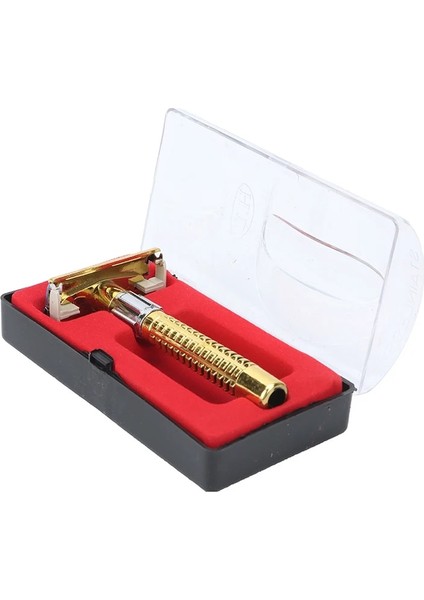 Retro Tarzı Paslanmaz Çelik Emniyetli Jilet Kutu Saplı Jilet Manuel Tıraş Aracı Tıraş Aracı Erkek Yüz Jilet (Yurt Dışından) modelleri