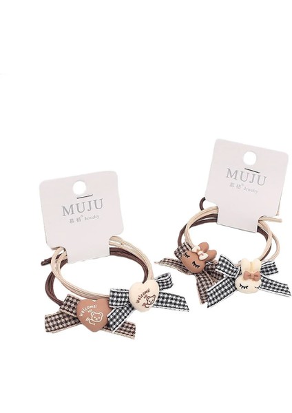 Beyaz 2 Adet Yay Hairbands Kumaş Saç Bantları Kafa Bandı Kızlar Elastik Lastik Bant Şapkalar Saç Aksesuarları Çocuklar Sevimli Tatlı Süsler (Yurt Dışından) fırsatları