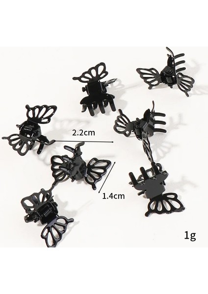 5 Adet No.5 5 Adet Mini Metal Kelebek Saç Klip Retro Patlama Sabit Klip Saç Kavrama Moda Mini Firkete Kapmak Kadın Kızlar Saç Aksesuarları (Yurt Dışından) indirimleri