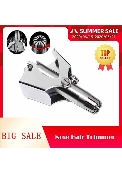 Seçenek 2 Paslanmaz Çelik Manuel Burun Saç Düzeltici Makas Profesyonel Burun Saç Çıkarıcı Clipper Kesici Burun Kulak Saç Düzeltici Tıraş Makinesi (Yurt Dışından) fiyatları