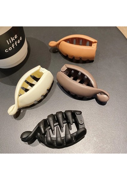 10 cm Pembe Buzlu Yüksek At Kuyruğu Klipleri Düz Renk Muz Klip Kadın Saç Stili Aksesuarları Moda At Kuyruğu Tokalarım Saç Pençeleri Tokalar (Yurt Dışından) modelleri