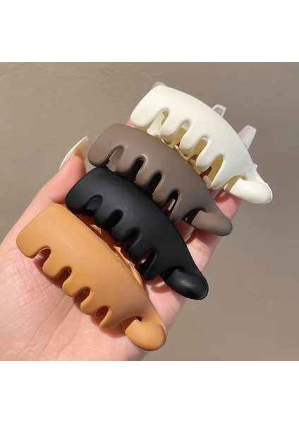 10 cm Pembe Buzlu Yüksek At Kuyruğu Klipleri Düz Renk Muz Klip Kadın Saç Stili Aksesuarları Moda At Kuyruğu Tokalarım Saç Pençeleri Tokalar (Yurt Dışından) indirimleri