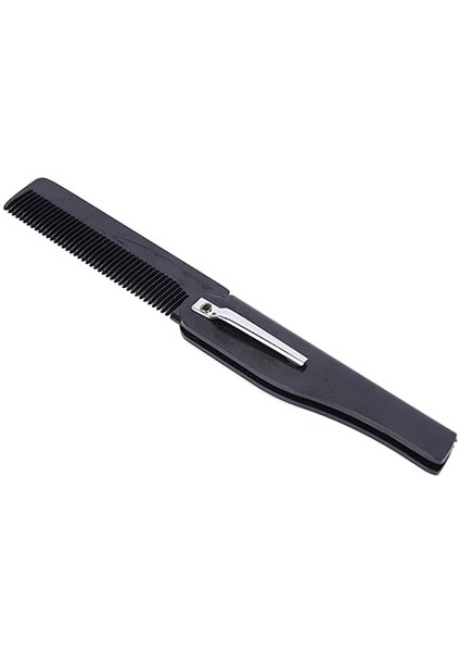 1pc Clipper Erkek Güzellik Tarağı Sakal Tarağı Şekillendirme Araçları Zarif ve Taşınabilir Paslanmaz Çelik Otomatik Katlanır Bıçak Tarak Saç (Yurt Dışından)