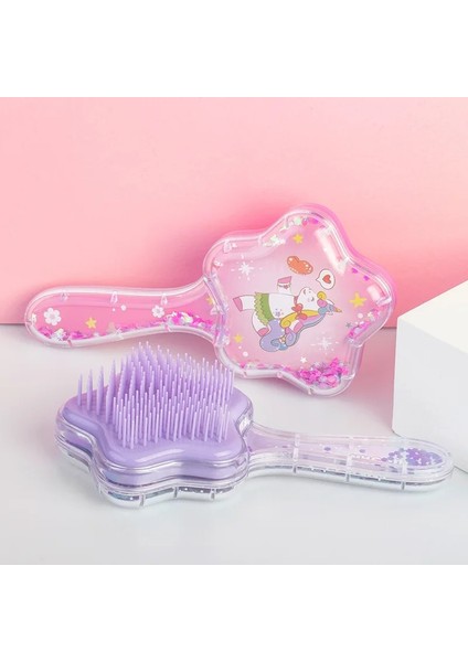 Ag-4 1 Pc Saç Şekillendirici Tarak Karikatür Tatlı Sevimli Hava Yastığı Tarak Saç Fırçaları Salon Kuaförlük Düz Kıvırcık Saç Tarak Çocuk Saç Tarak (Yurt Dışından)