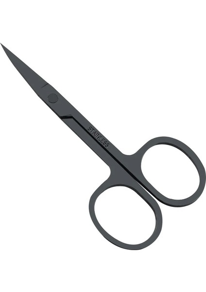 Yuvarlak Kafa Erkek ve Kadın Genel Amaçlı Paslanmaz Çelik Siyah Yuvarlak Kafa Emniyetli Burun Saç Makası/kaş Düzeltici (Yurt Dışından) fiyatları