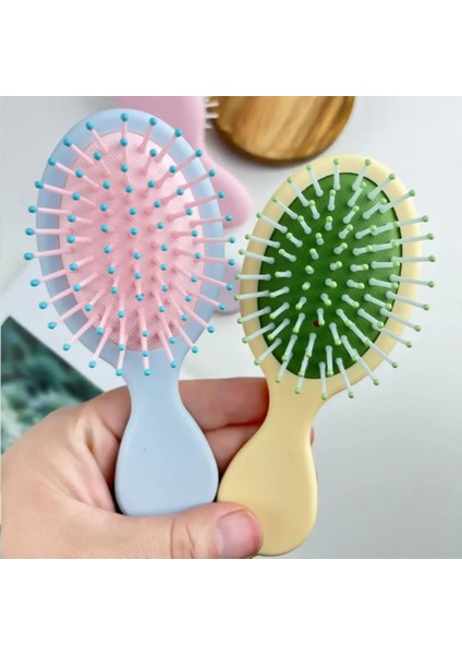 11 1 Adet Mini Saç Tarak Salon Saç Fırçası Taşınabilir Kafa Baş Masaj Aleti Saç Combs Moda Şekillendirici Şampuan Saç Fırçası Dolaşık Açıcı Araçları (Yurt Dışından)