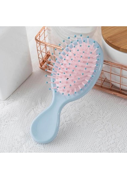 A08 Taşınabilir Mini Saç Tarak Fırça Kız Kuaförlük Tarak Saç Derisi Masaj Saç Fırçası Kadın Islak Kıvırcık Detangle Saç Fırçası Şekillendirici Araçları (Yurt Dışından)