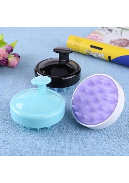 07 Silikon Saç Derisine Masaj Fırçası Tarak Şampuan Saç Yıkama Tarak Sihirli Kolu Fırça Banyo Spa Masaj Fırçası Escova De Cabelo (Yurt Dışından) modelleri