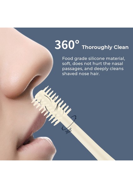 3 Adet 3 Adet Burun Saç Temizleyici Çift Kafa Kaldırma Düzeltici Fırça Paslanmaz Çelik Burun Saç Güvenli Kırpma Makas Bıçağı Makas Giyotin (Yurt Dışından) fırsatları