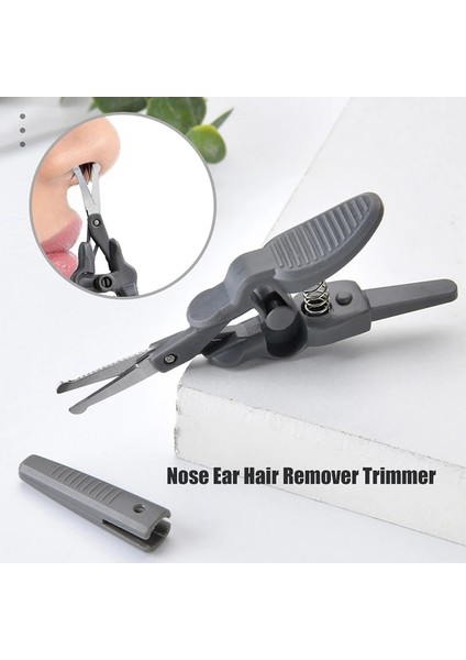 Burun Saç Makası Paslanmaz Çelik Yuvarlak Kafa Güzellik Giyotin Burun Kulak Saç Çıkarıcı Trimme Taşınabilir Ergonomi Burun Saç Kesici (Yurt Dışından) fırsatları