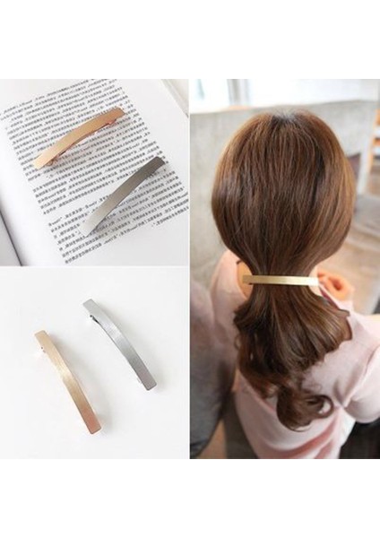Gümüş 1 Adet Basit Metal Dıy Yapış Saç Klipleri Altın Gümüş Kızlar Kadın Tokalar Pençe Tokalarım Bayanlar Için Yetişkin Saç Hairgrips Saç Erişim (Yurt Dışından) fırsatları