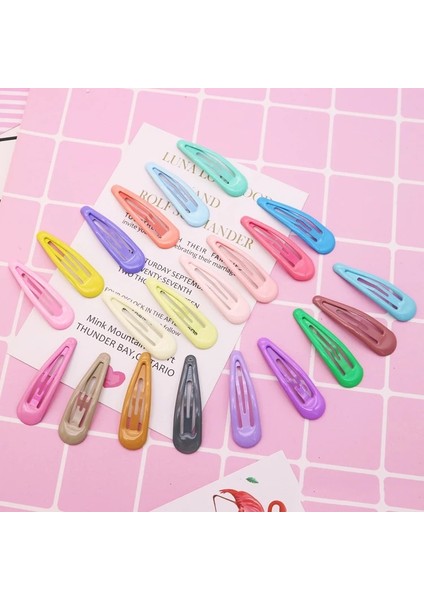 Fuşya 5 cm Şeker Renkli 10 Adet Saç Klipleri Kadın Kızlar Için Kawaii Çocuklar Saç Aksesuarları Yapış Tokalarım Şekillendirici Kafa Bandı Tokalar Klip (Yurt Dışından) modelleri