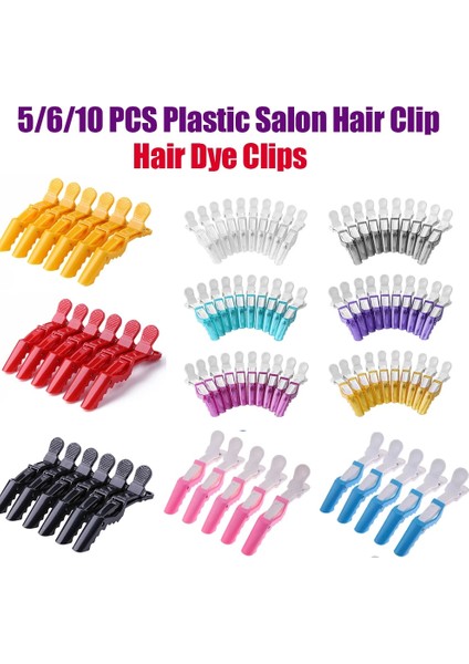 10 Adet Sarı 5/6/10 Adet Saç Boyası Klipleri Salon Saç Boyama Kesit Konumlandırma Tokalar Kuaförlük Malzemeleri Salon Kuaför Berber Aracı (Yurt Dışından) fiyatları