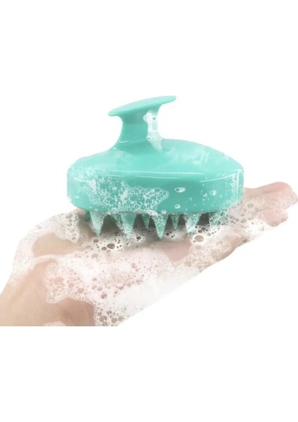 17 Silikon Saç Derisine Masaj Fırçası Tarak Şampuan Saç Yıkama Tarak Sihirli Kolu Fırça Banyo Spa Masaj Fırçası Escova De Cabelo (Yurt Dışından) fırsatları