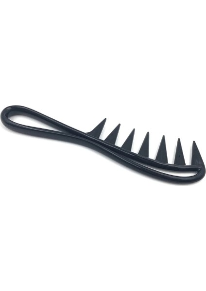 Siyah 1 Adet Geniş Diş Köpekbalığı Plastik Tarak Dolaşık Açıcı Kıvırcık Saç Salon Kuaförlük Tarak Masaj Saç Şekillendirici Aracı Kıvırcık Saç (Yurt Dışından) fırsatları