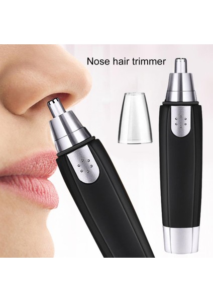 Siyah Elektrikli Burun Saç Düzeltici Uygulama Tıraş Makinesi Clipper Erkek Kadın Kulak Boyun Kaş Düzeltici Tıraş Makinesi Adam Temiz Düzeltici Jilet Sökücü Kiti (Yurt Dışından) fiyatları