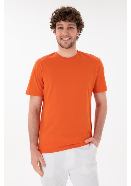 Erkek Nar Çiçeği Tişört Basic 50305928-VR039