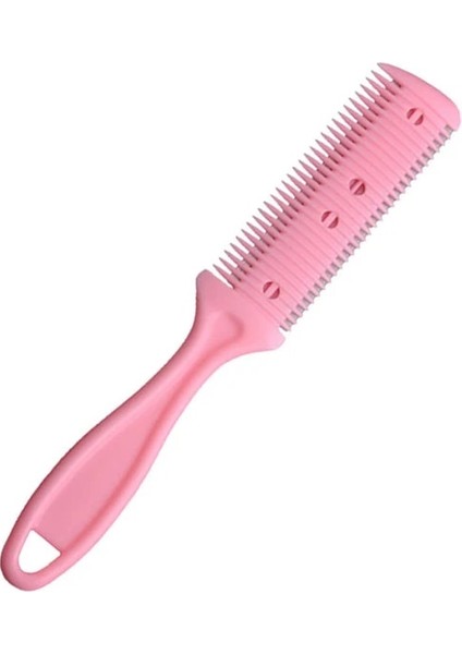 Pembe 1 Adet Saç Kesim Şekillendirici Berber Makası Sihirli Bıçak Tarak Kuaförlük Araç Seti En Kaliteli Çift Taraflı Bıçak Saç Makası Siyah (Yurt Dışından)